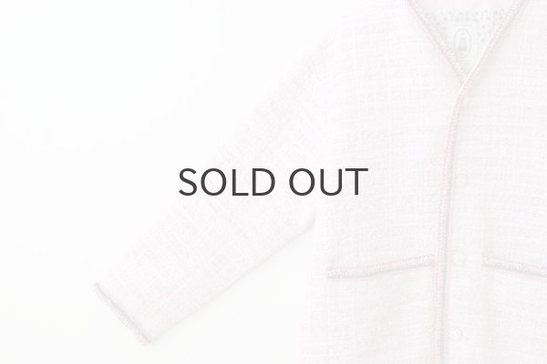 画像7: 別注!! strawberry tweed jacket (PK) (7)