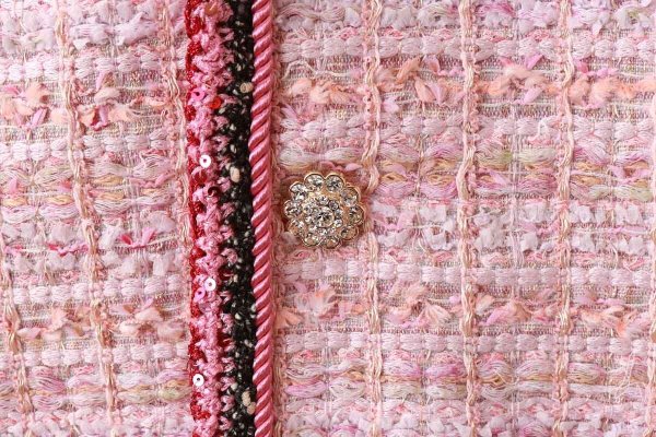 画像8: 別注!! strawberry tweed jacket (PK) (8)