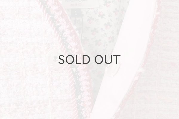 画像5: 別注!! strawberry tweed jacket (PK) (5)