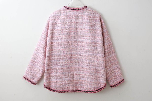 画像2: 別注!! strawberry tweed jacket (PK) (2)