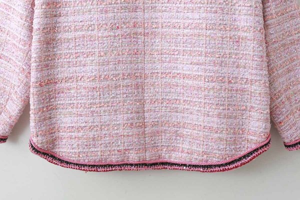 画像15: 別注!! strawberry tweed jacket (PK) (15)