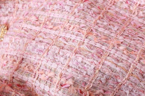 画像14: 別注!! strawberry tweed jacket (PK) (14)