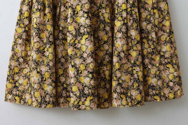 画像7: 別注!! print gather skirt  (7)