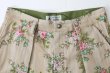画像4: vitage flower cotton print pants (BG) (4)