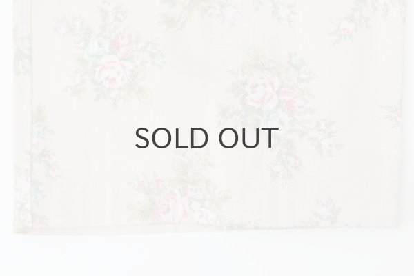 画像7: vintage flower cotton print pants (BG) (7)