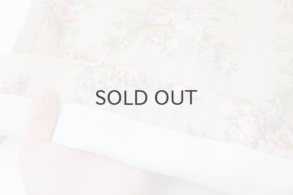 画像8: vintage flower cotton print pants (BG) (8)