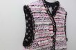 画像4: candy tweed vest (PK) (4)