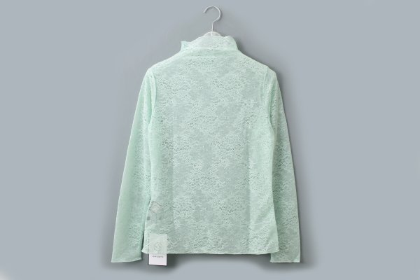 画像2: stretch lace top (LGR) (2)