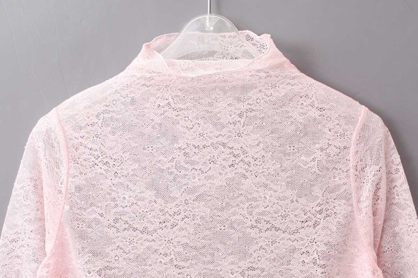 画像3: stretch lace top (PK) (3)