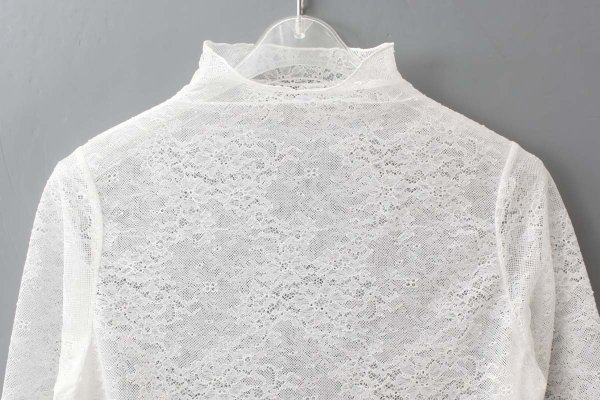 画像3: stretch lace top (OF) (3)