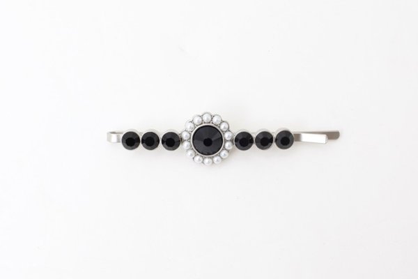 画像2: jet&pearl hair pin (30975) (2)