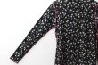 画像5: sweet rose tulle top (BK) (5)