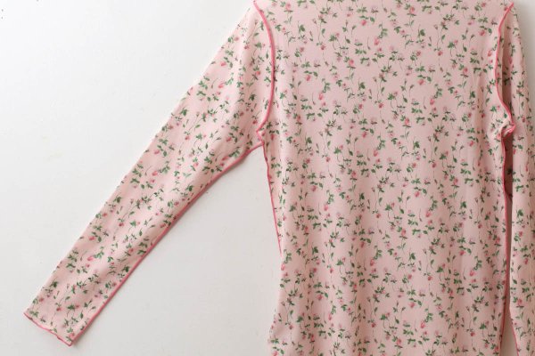 画像4: sweet rose tulle top (PK) (4)