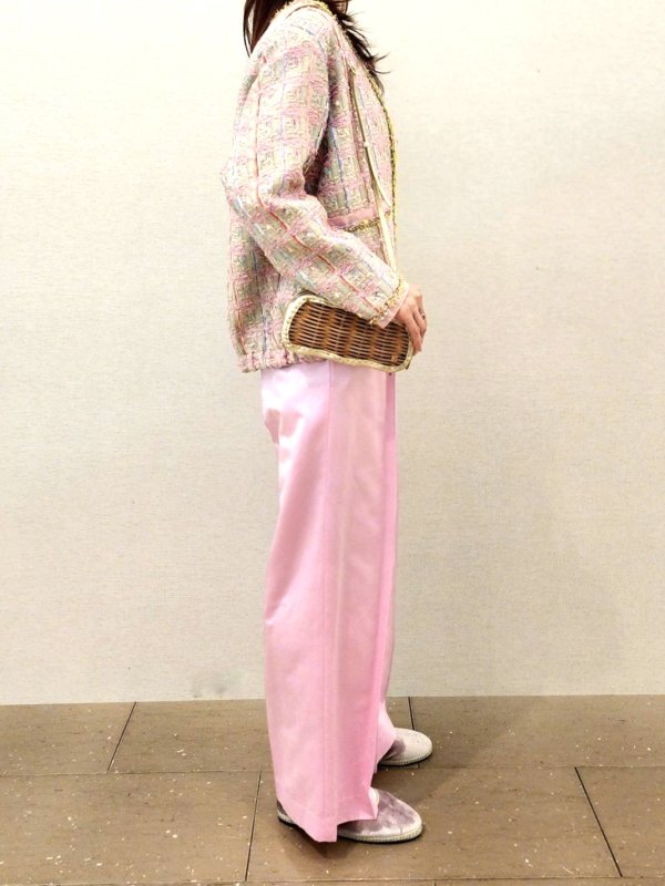 画像18: SALE30%OFF!! Powder satin pants (PK) (18)