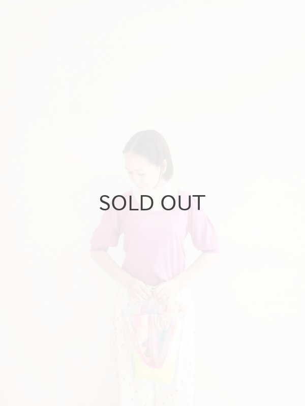 画像18: cotton flower embroidery pants (WH) (18)