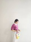 画像17: cotton flower embroidery pants (WH) (17)