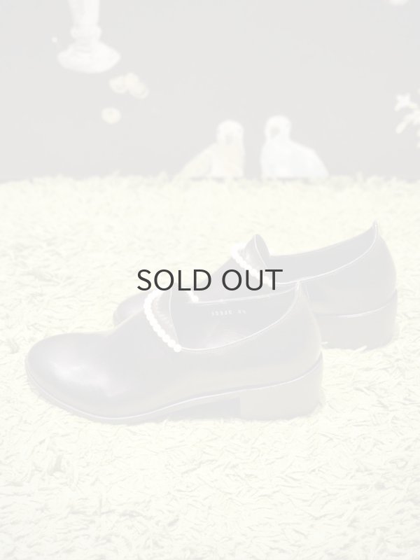 画像2: ×KIDS LOVE GAITE  Cow Leather Shoes (BK) (2)