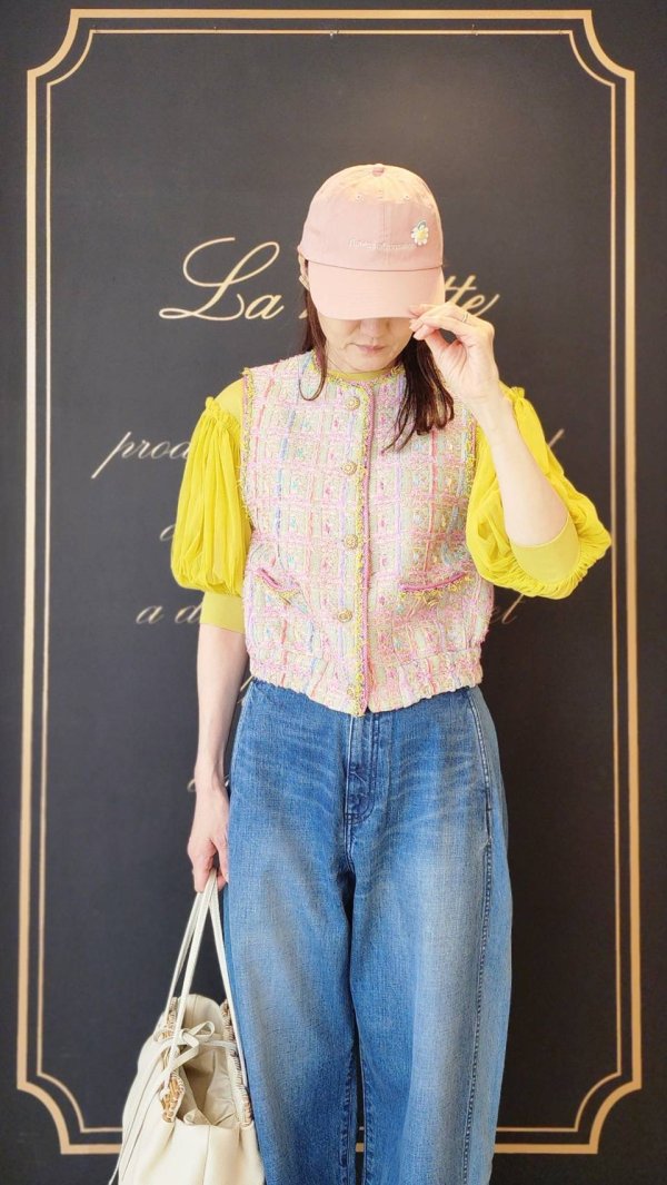 画像14: 別注!! Tweed vest (GR) (14)