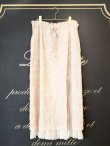 画像1: SALE20%OFF!! flower tulle embroidery skirt  (BG) (1)
