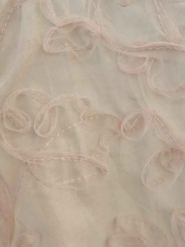 画像4: flower tulle embroidery top (BG) (4)
