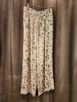 画像1: petal velvet pants (BG) (1)