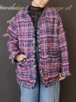 画像6: emiri tweed jacket (PP) (6)