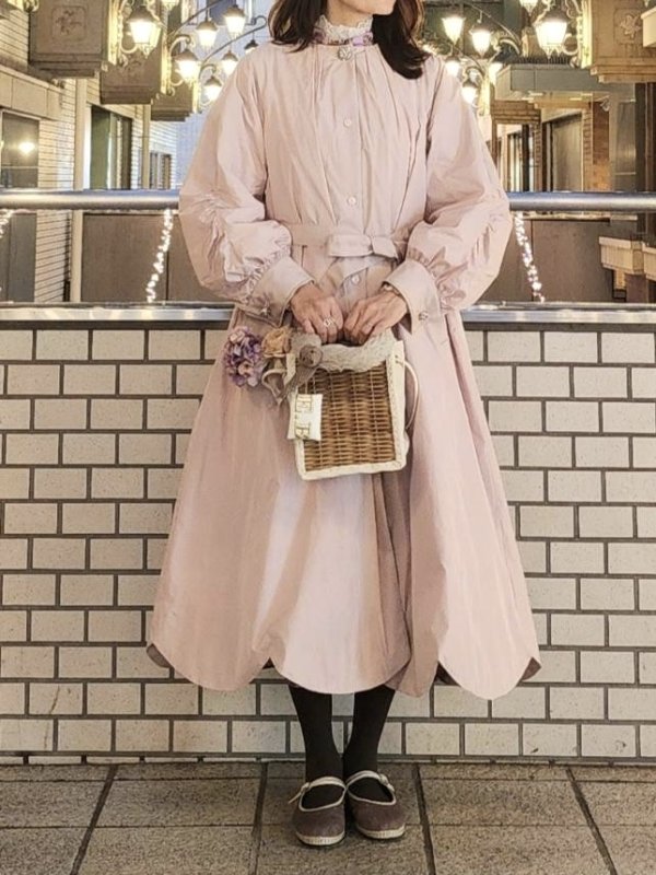 画像31: 別注!! micro taffta coat (BLGY) (31)