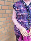 画像13: thread tweed vest (BK) (13)