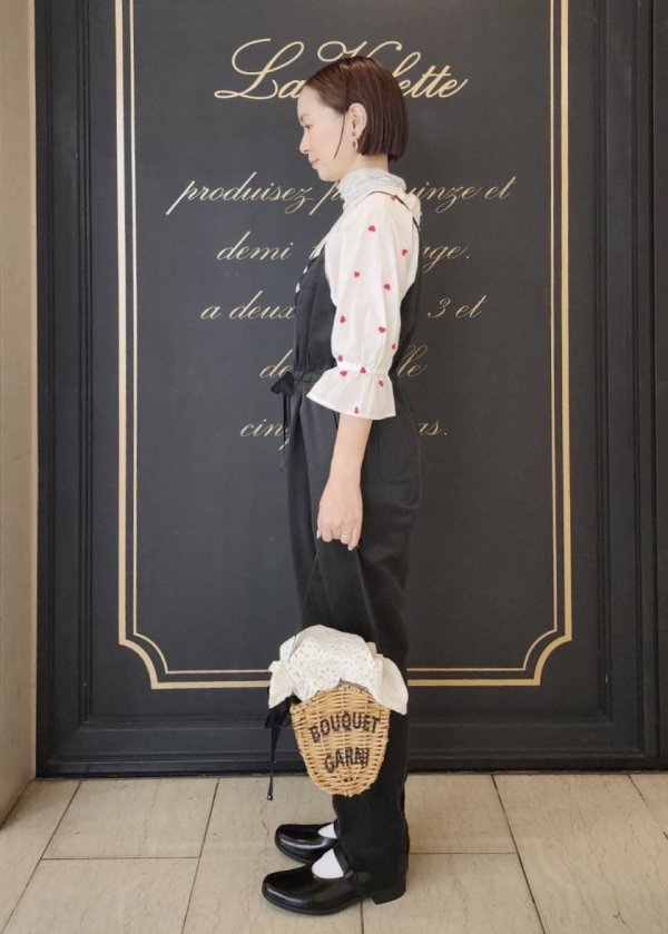 画像36: 別注!! Powder satin オールインワン (BK) (36)