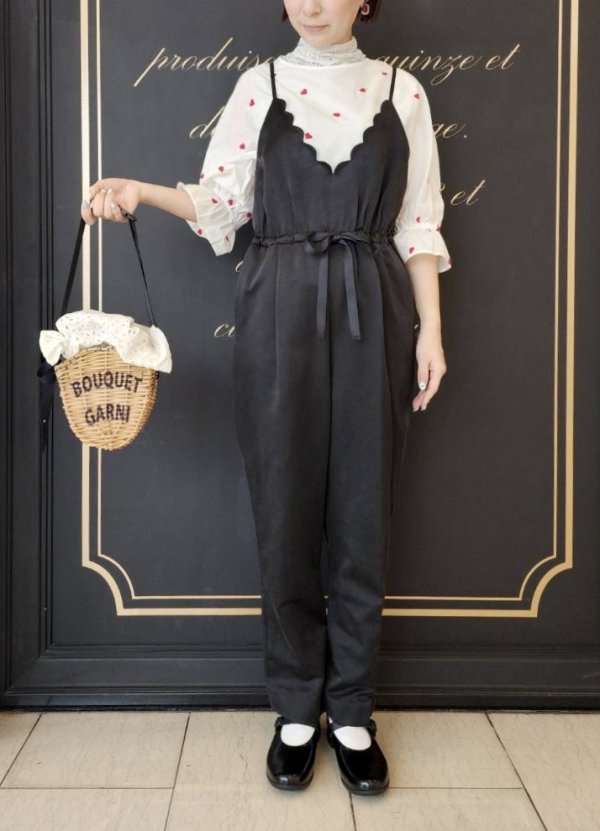 画像31: 別注!! Powder satin オールインワン (BK) (31)