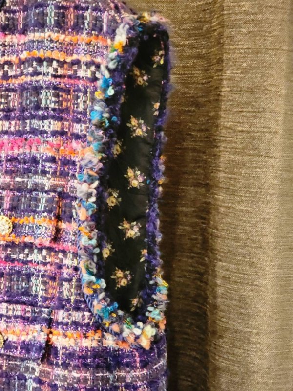 画像6: emiri tweed vest (PP) (6)