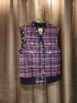 画像1: emiri tweed vest (PP) (1)