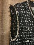 画像3: thread tweed vest (BK) (3)