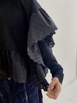 画像19: frills top (BK) (19)