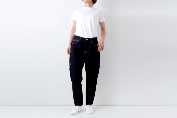 画像13: always テーパードデニム DN4363D (BL) (13)