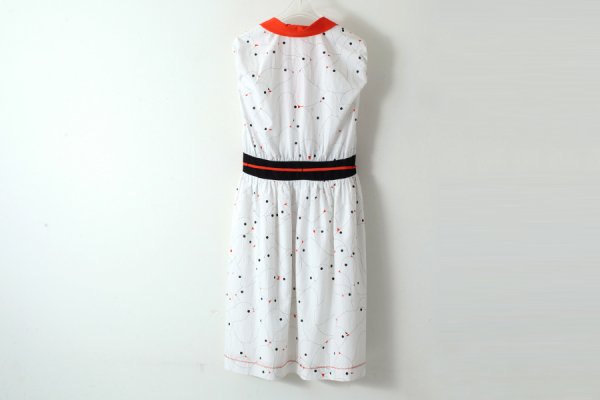 画像8: ☆ キャズエドゥミ 別注スペシャルアイテム sea fowl ドレス YS3750(WH) (8)