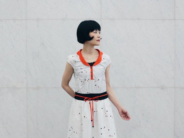 画像13: ☆ キャズエドゥミ 別注スペシャルアイテム sea fowl ドレス YS3750(WH) (13)