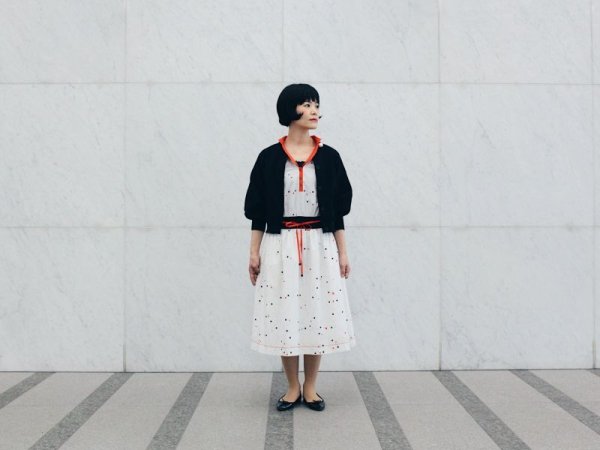 画像15: ☆ キャズエドゥミ 別注スペシャルアイテム sea fowl ドレス YS3750(WH) (15)