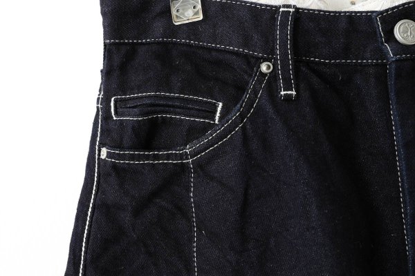 画像4: always newテーパードデニム DN4537D (ID) (4)