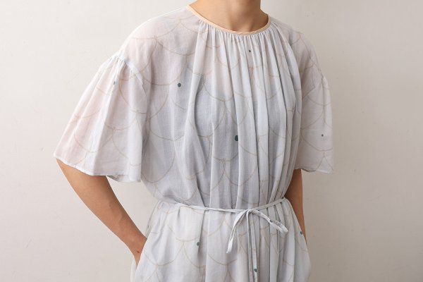 画像16: ◎ löysä ギャザードレス (ACS3063:LBL) (16)