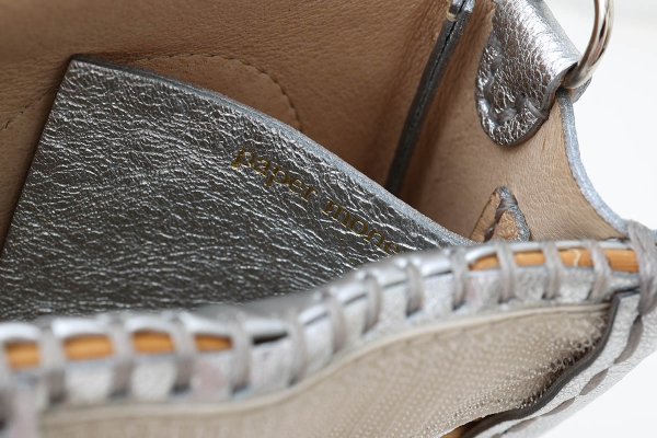 画像10: ソフトメタリック 籐付きミニサイフ (SV) (10)