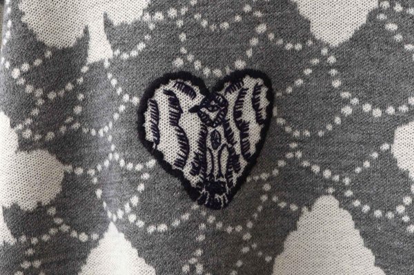 画像5: forest card ニットプルオーバー (ADA8042:GY) (5)