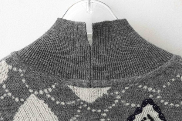 画像11: forest card ニットプルオーバー (ADA8042:GY) (11)