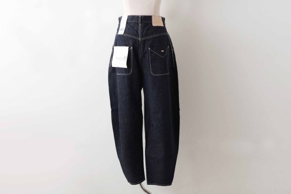 画像17: every day ニーパネルデニム DN4643 (BL) (17)