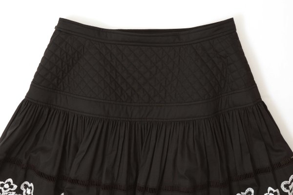 画像10: swing garden スカート (ADA5420:BK) (10)
