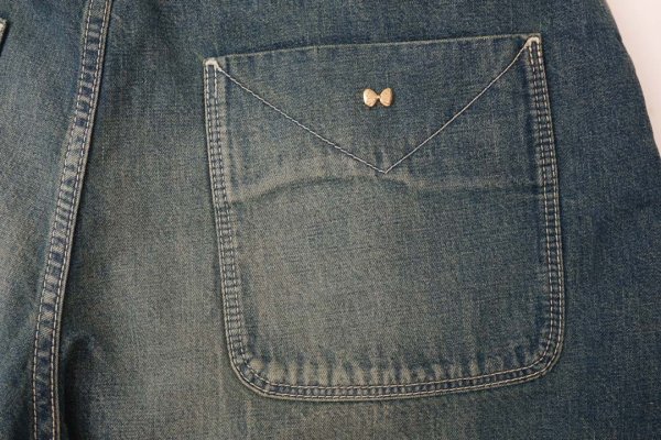 画像11: every day ニーパネルデニム DN4643 (BL) (11)