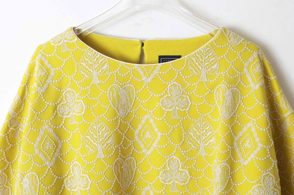 画像3: forest card ブラウス (ADA1403:YW) (3)