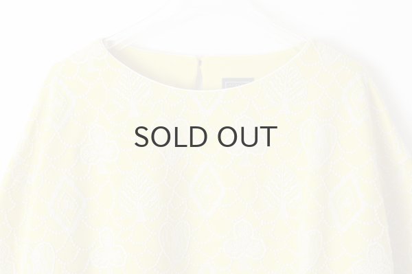 画像3: forest card ブラウス (ADA1403:YW) (3)