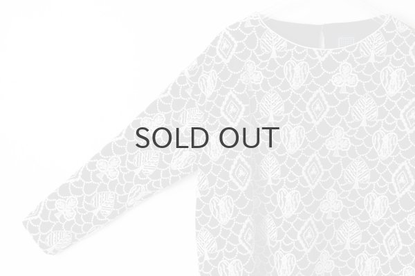 画像5: forest card ブラウス (ADA1403:BK) (5)