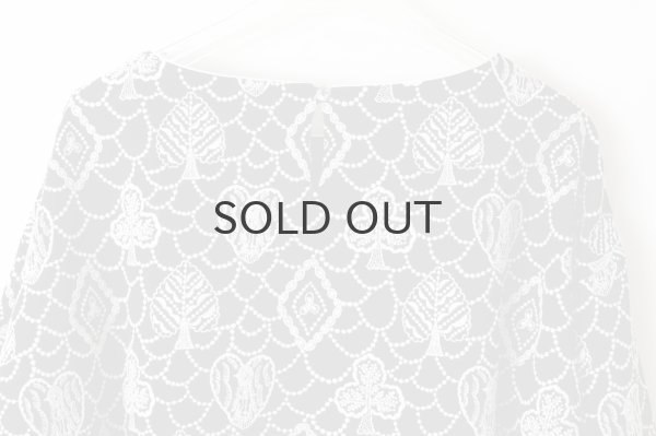 画像10: forest card ブラウス (ADA1403:BK) (10)